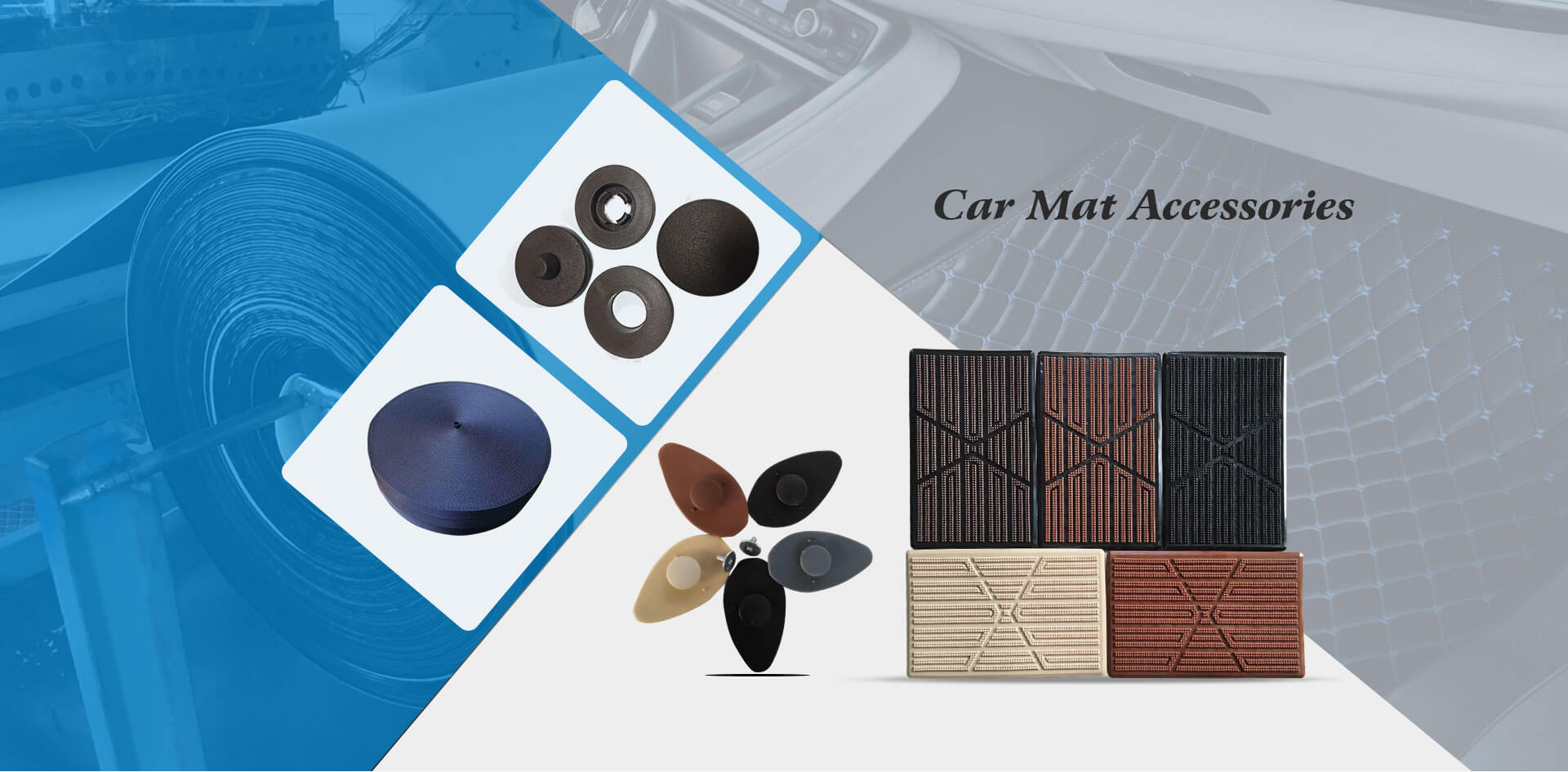 Durable Car Mat Heel Pads