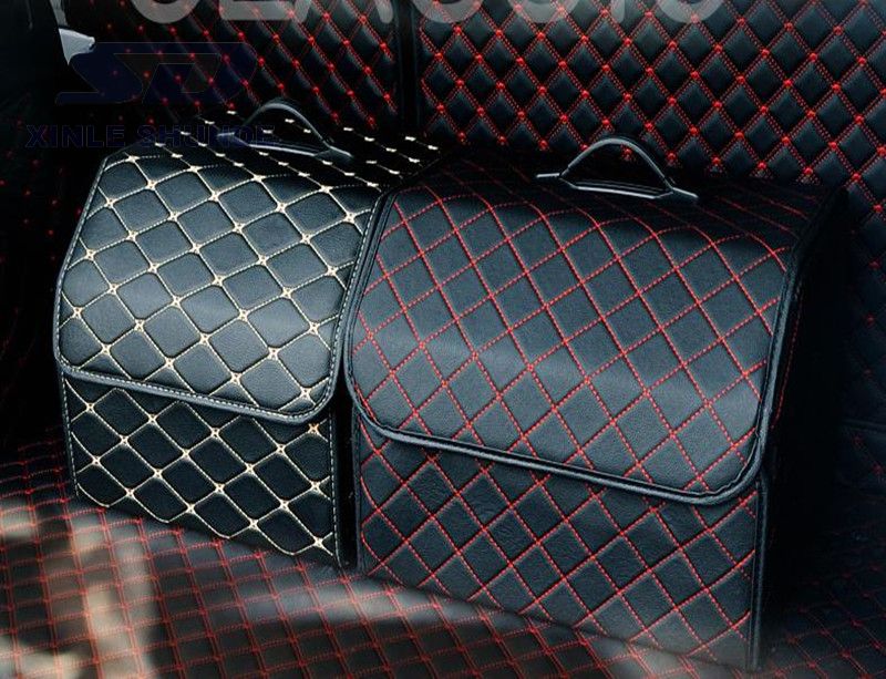 Leather Car Storage Box