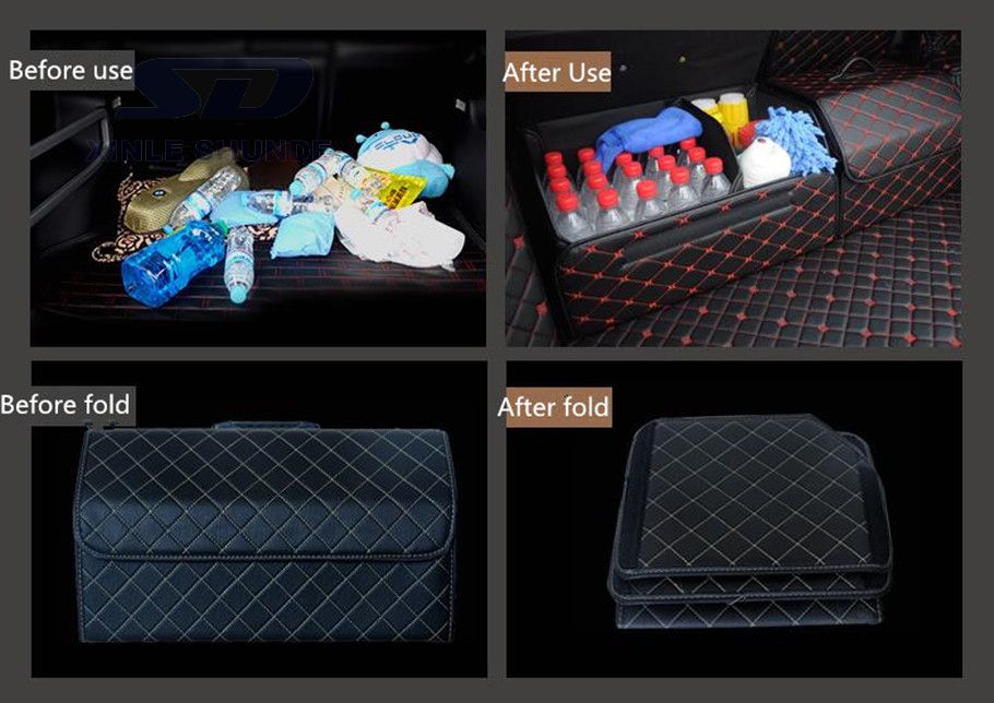 Leather Car Storage Box