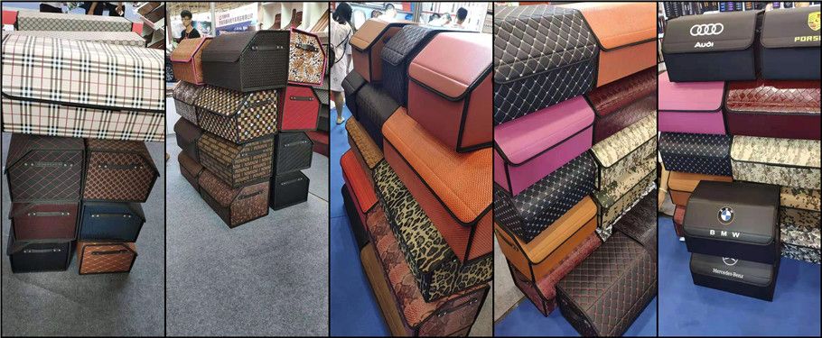 Leather Car Storage Box