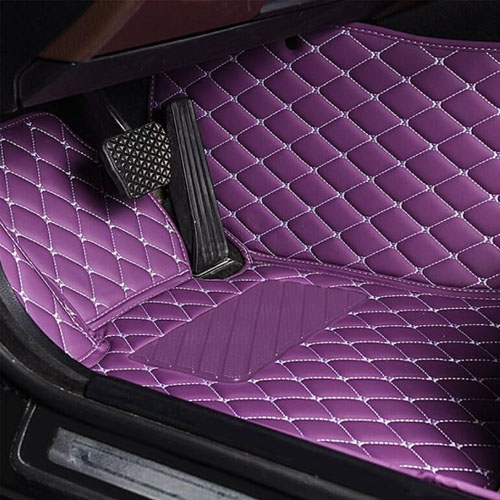 Many car floor mats are designed to fit specific car models perfectly, ensuring maximum coverage and a seamless look. Custom-fit mats often come with clips or fasteners to keep them securely in place.